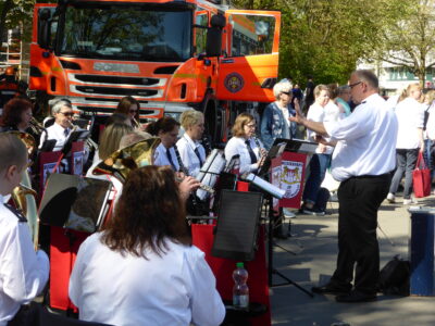 Musikkorps der Freiwilligen Feuerwehr Bramfeld.